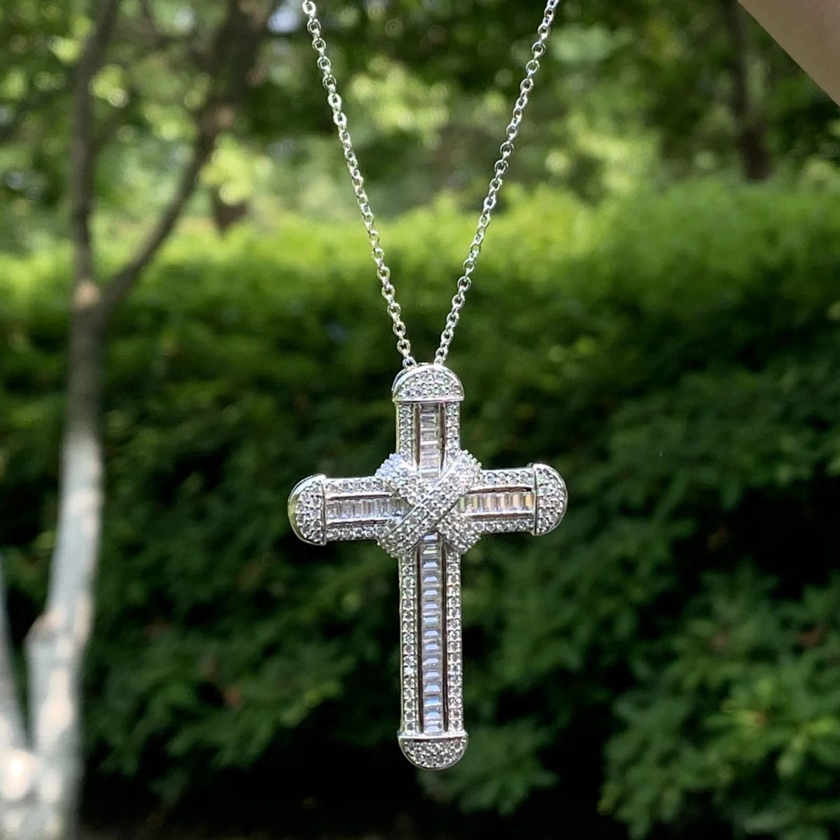 large cross pendant